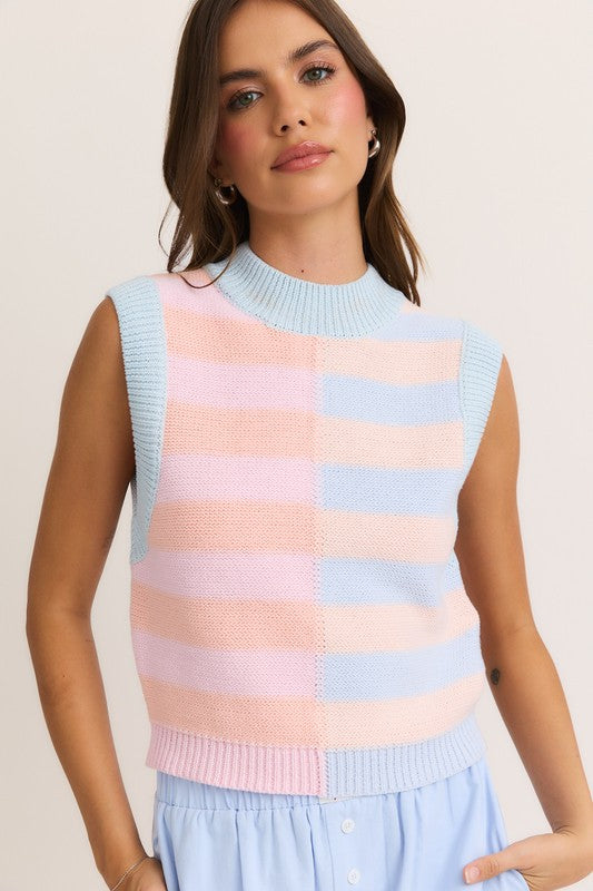 Kassidy Color Block Top