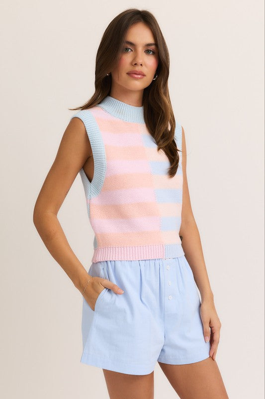 Kassidy Color Block Top