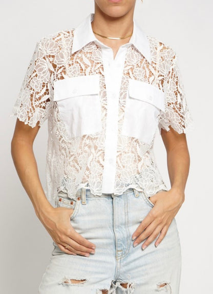 Larissa Lace Top