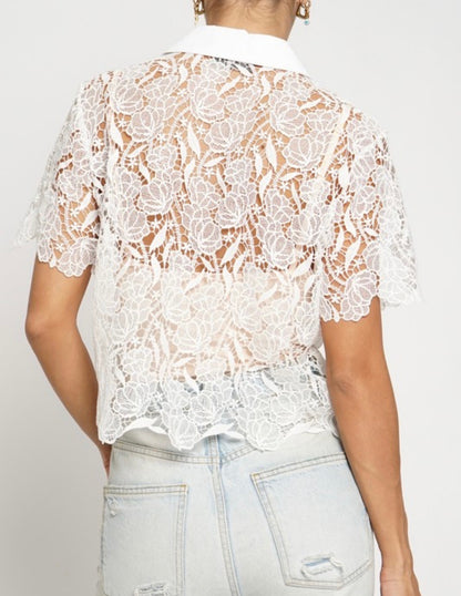 Larissa Lace Top