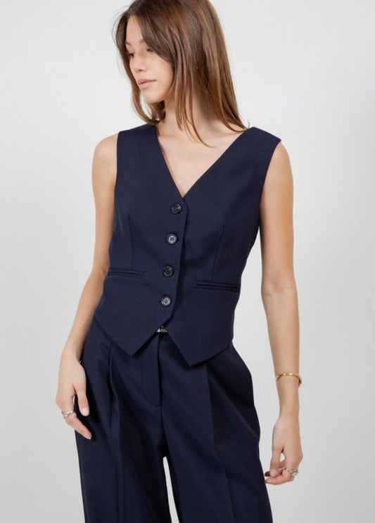 Josie Contrast Vest