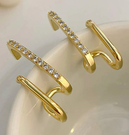 Rhinestone Stud Earrings