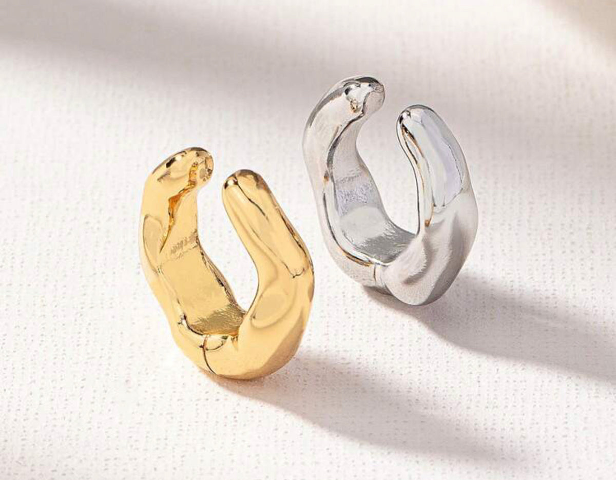 Two Tone Ear Cuffs ( 2-Piece)