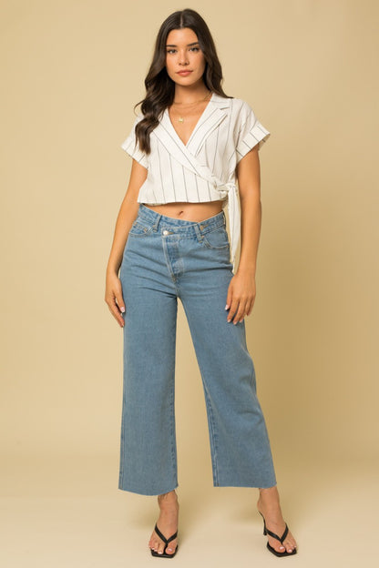 Marten Criss-Cross Jeans