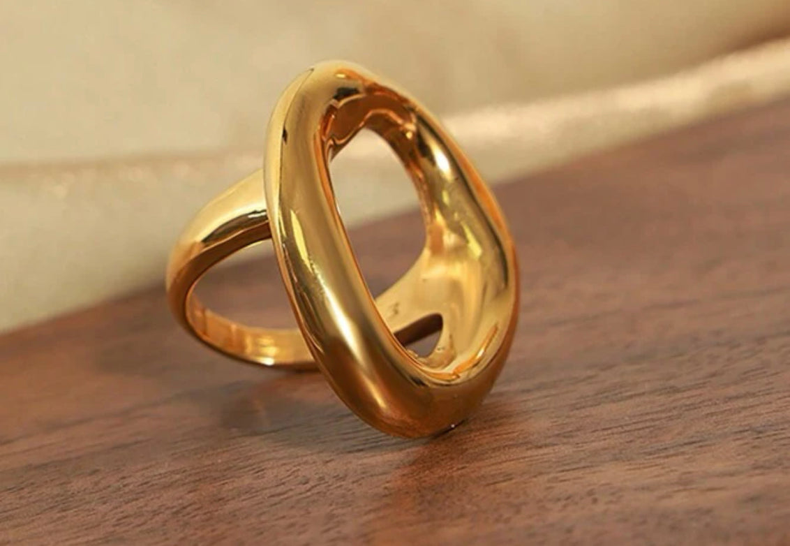 Circle Ring (18k Gold-Plated)