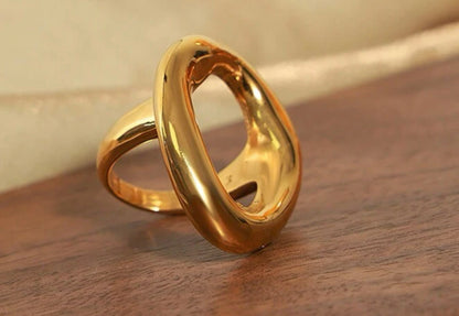 Circle Ring (18k Gold-Plated)