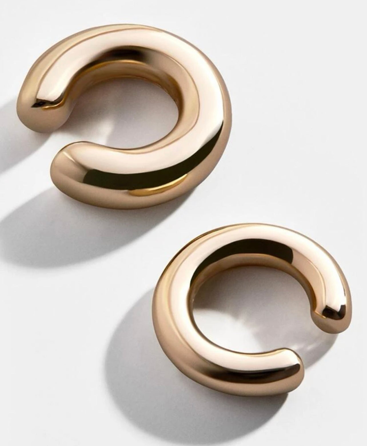 Round Cuff Earrings (2-Piece)