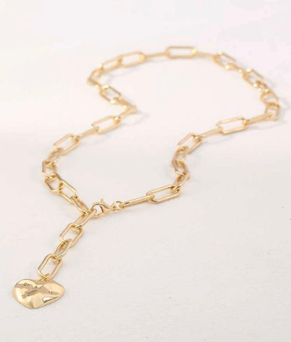 Gold Heart Necklace