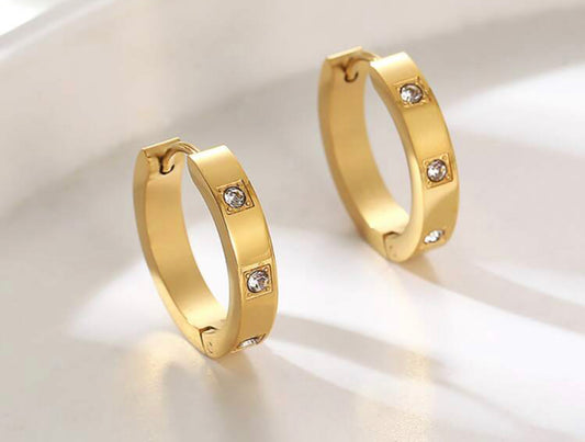 Zenia Gold Earrings