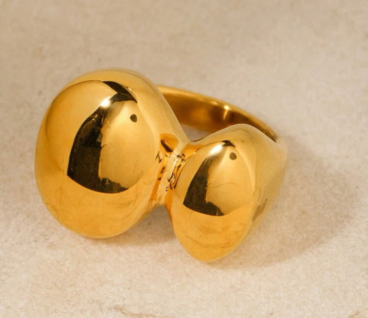 18k Gold-Plated Ring