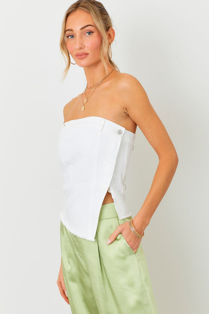 Catalina Denim Top