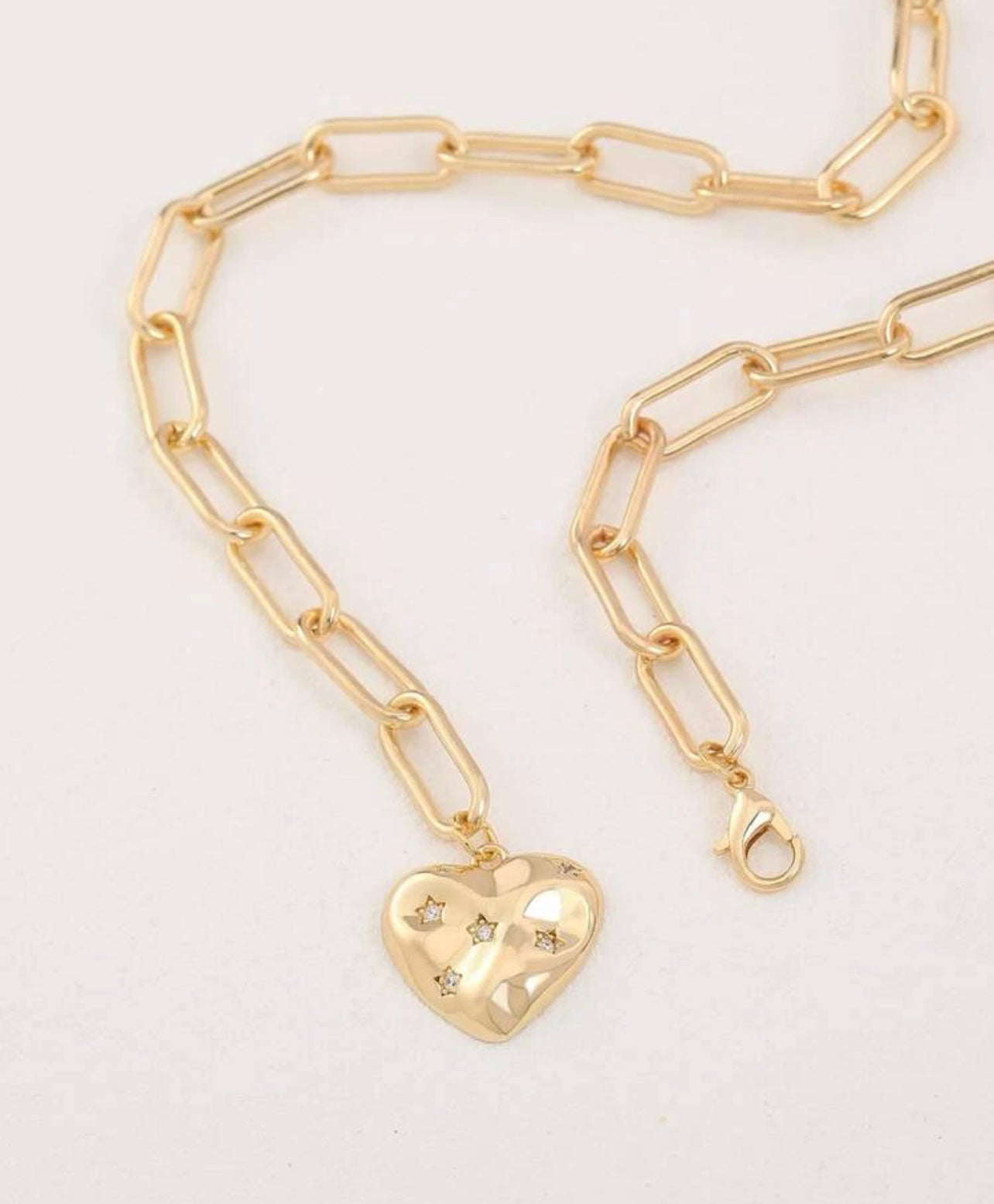Gold Heart Necklace