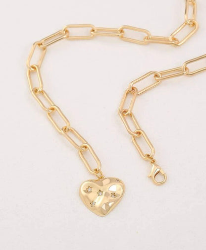 Gold Heart Necklace