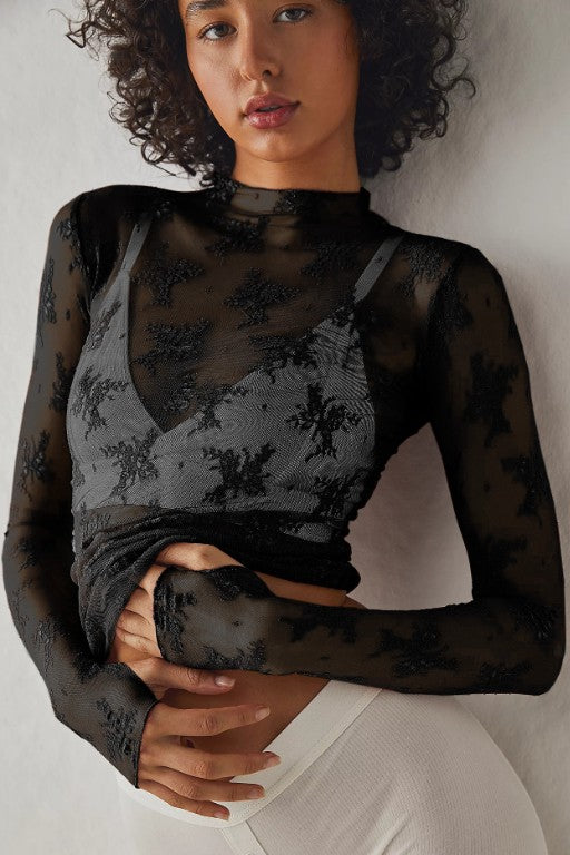 Claire Mesh Top
