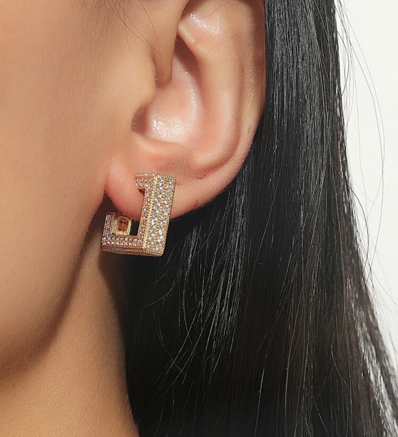 Rhinestone Earring