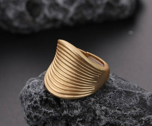 Chunky Gold Ring