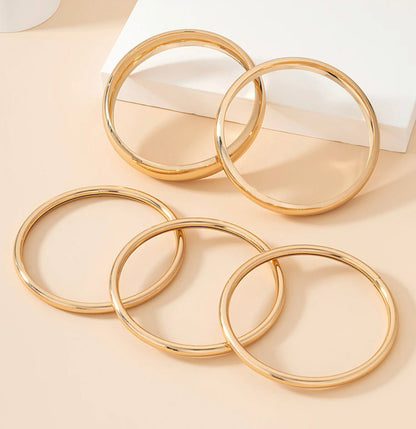 Bangle Bracelet Set (5 pcs)