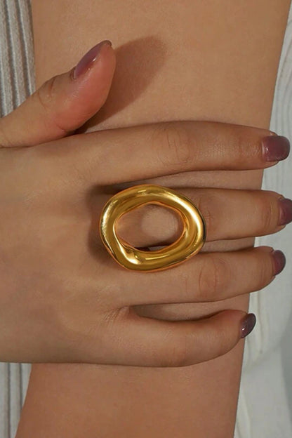 Circle Ring (18k Gold-Plated)