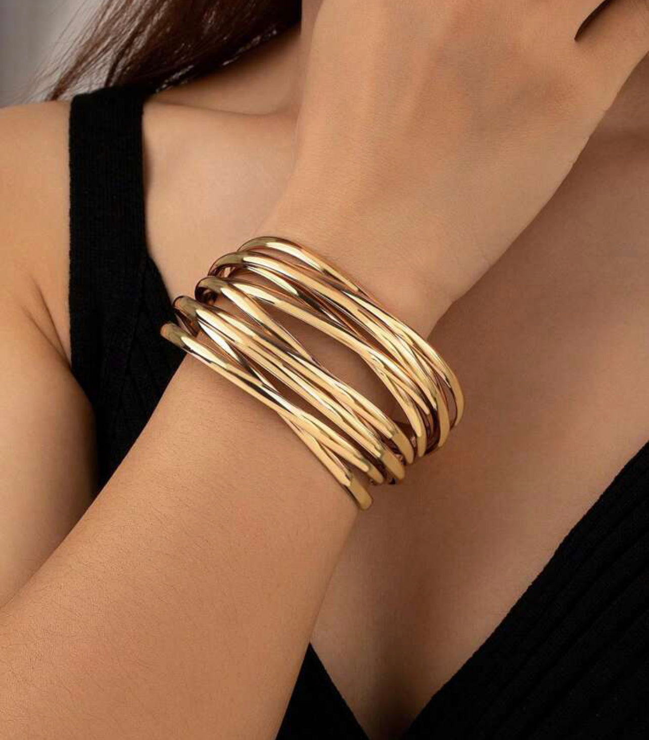 Layered Cuff Bracelet