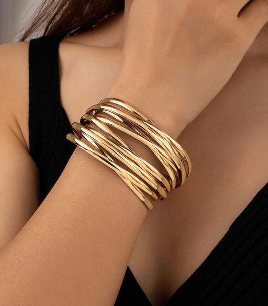 Layered Cuff Bracelet