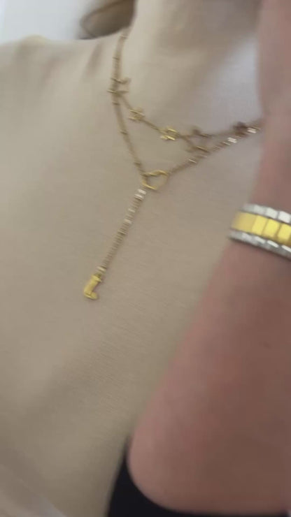 Heart Initial Necklace