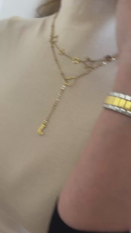 Heart Initial Necklace